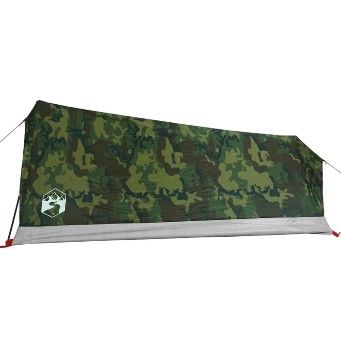 Cort camping pentru 2 persoane, camuflaj, impermeabil - WALTI WALTI