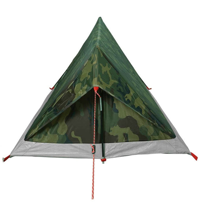 Cort camping pentru 2 persoane, camuflaj, impermeabil - WALTI WALTI