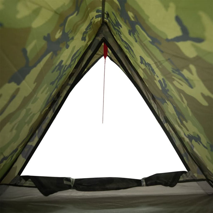 Cort camping pentru 2 persoane, camuflaj, impermeabil - WALTI WALTI