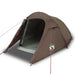Cort de camping tunel pentru 3 persoane, maro, impermeabil - WALTI WALTI