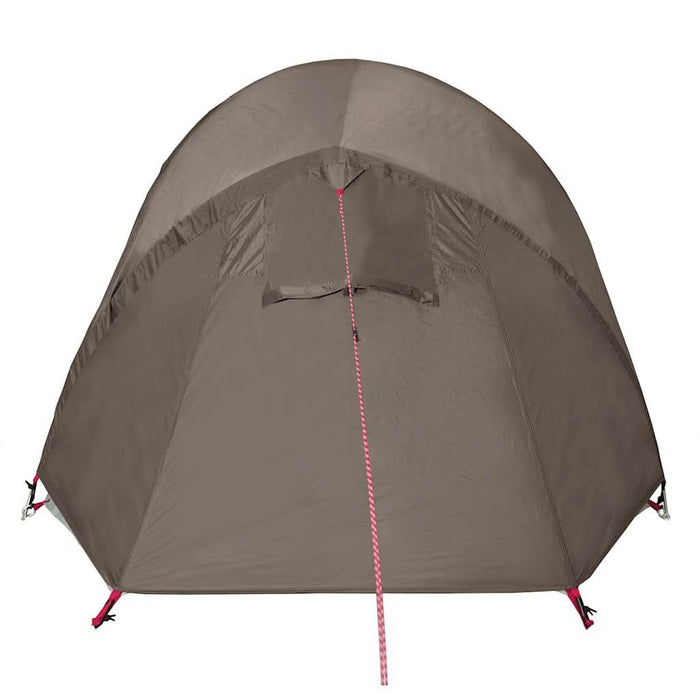 Cort de camping tunel pentru 3 persoane, maro, impermeabil - WALTI WALTI
