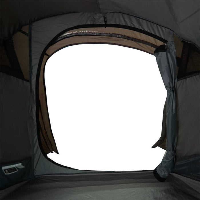 Cort de camping tunel pentru 3 persoane, maro, impermeabil - WALTI WALTI