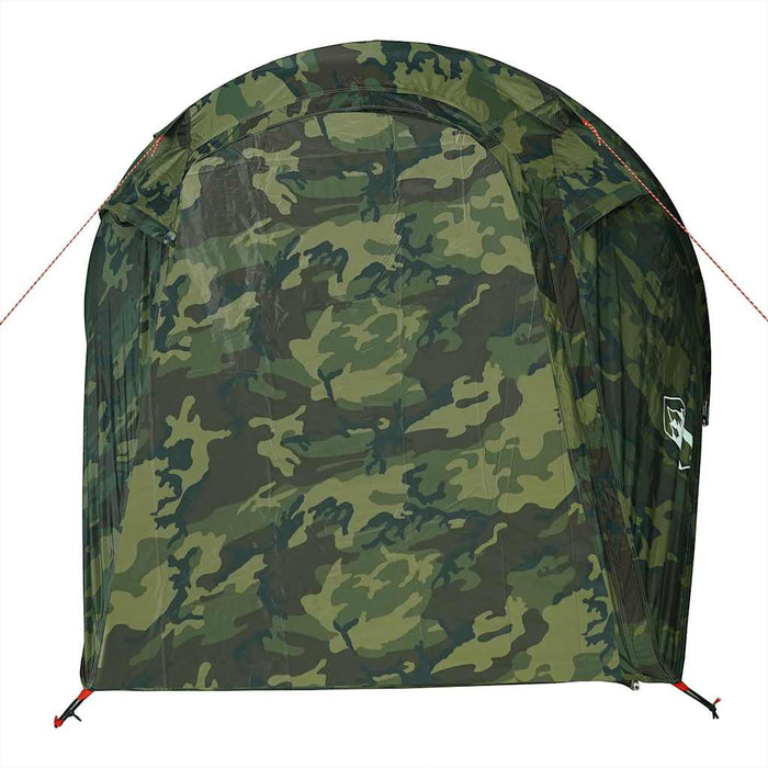 Cort de camping tunel pentru 3 persoane, camuflaj, impermeabil - WALTI WALTI