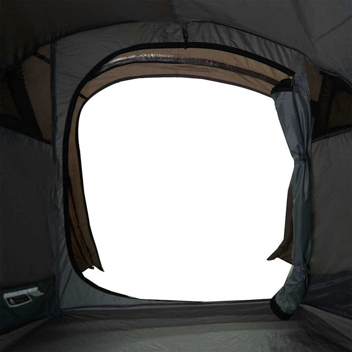 Cort de camping tunel pentru 2 persoane, maro, impermeabil - WALTI WALTI