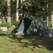 Cort de camping tunel pentru 2 persoane, camuflaj, impermeabil - WALTI WALTI
