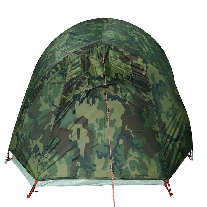 Cort de camping tunel pentru 2 persoane, camuflaj, impermeabil - WALTI WALTI