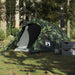 Cort de camping tunel pentru 2 persoane, camuflaj, impermeabil - WALTI WALTI