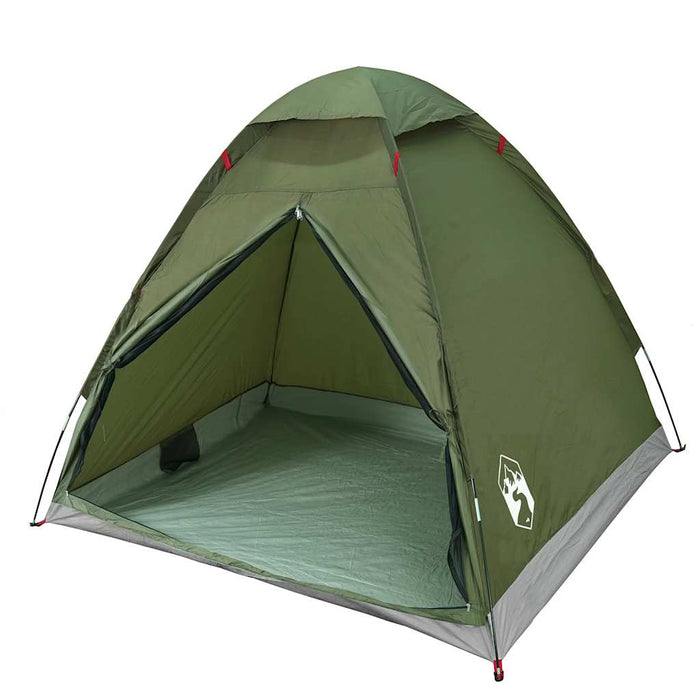 Cort camping cupolă 2 persoane verde măsliniu impermeabil - WALTI WALTI