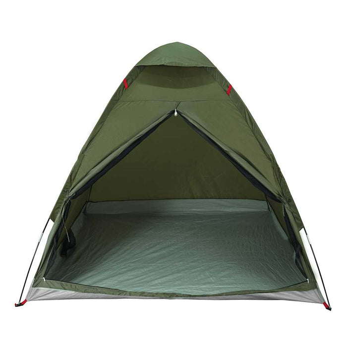 Cort camping cupolă 2 persoane verde măsliniu impermeabil - WALTI WALTI