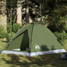 Cort camping cupolă 2 persoane verde măsliniu impermeabil - WALTI WALTI