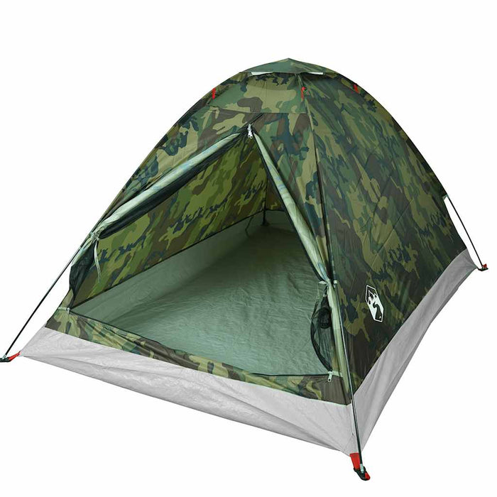 Cort de camping cupolă pentru 2 persoane, camuflaj, impermeabil - WALTI WALTI