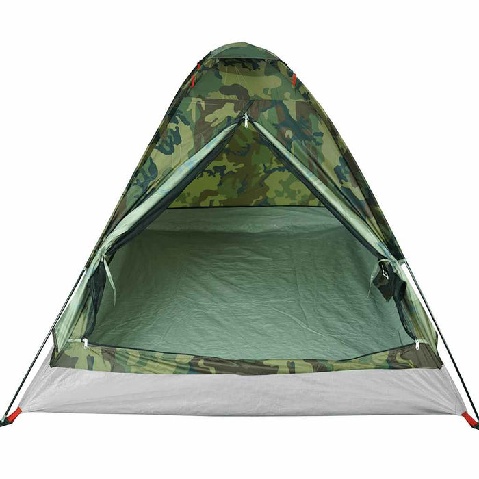 Cort de camping cupolă pentru 2 persoane, camuflaj, impermeabil - WALTI WALTI