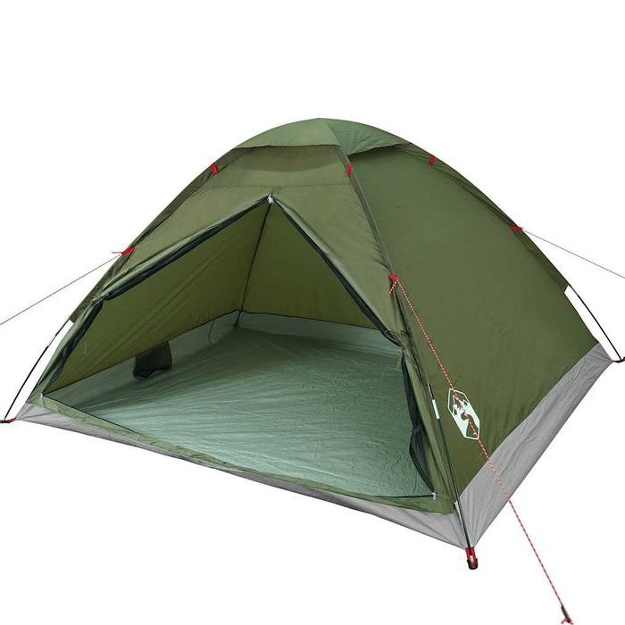Cort camping cupolă 4 persoane verde măsliniu impermeabil WALTI