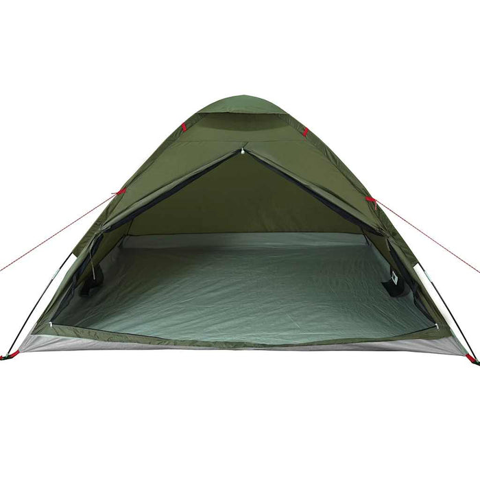 Cort camping cupolă 4 persoane verde măsliniu impermeabil WALTI