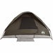 Cort de camping cupolă pentru 4 persoane, maro, impermeabil - WALTI WALTI