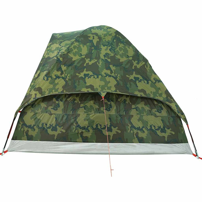 Cort de camping cupolă pentru 4 persoane, camuflaj, impermeabil - WALTI WALTI