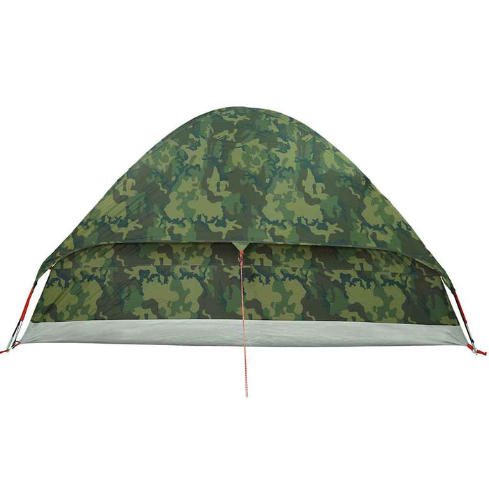 Cort de camping cupolă pentru 4 persoane, camuflaj, impermeabil - WALTI WALTI