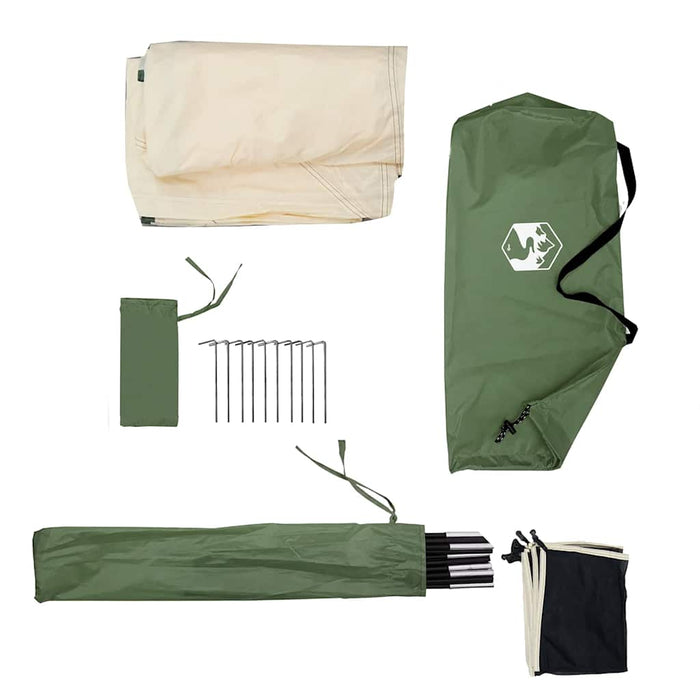 Paravan de camping verde 510x153 cm impermeabil - WALTI WALTI