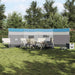 Paravan de camping, albastru, 510x153 cm, impermeabil - WALTI WALTI