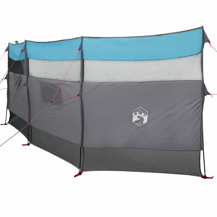 Paravan de camping, albastru, 510x153 cm, impermeabil - WALTI WALTI