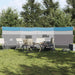 Paravan de camping, albastru, 510x153 cm, impermeabil - WALTI WALTI