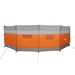 Paravan de camping, gri/portocaliu, 510x153 cm, impermeabil - WALTI WALTI