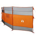 Paravan de camping, gri/portocaliu, 510x153 cm, impermeabil - WALTI WALTI
