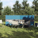 Paravan de camping, albastru, 344x120 cm, impermeabil - WALTI WALTI