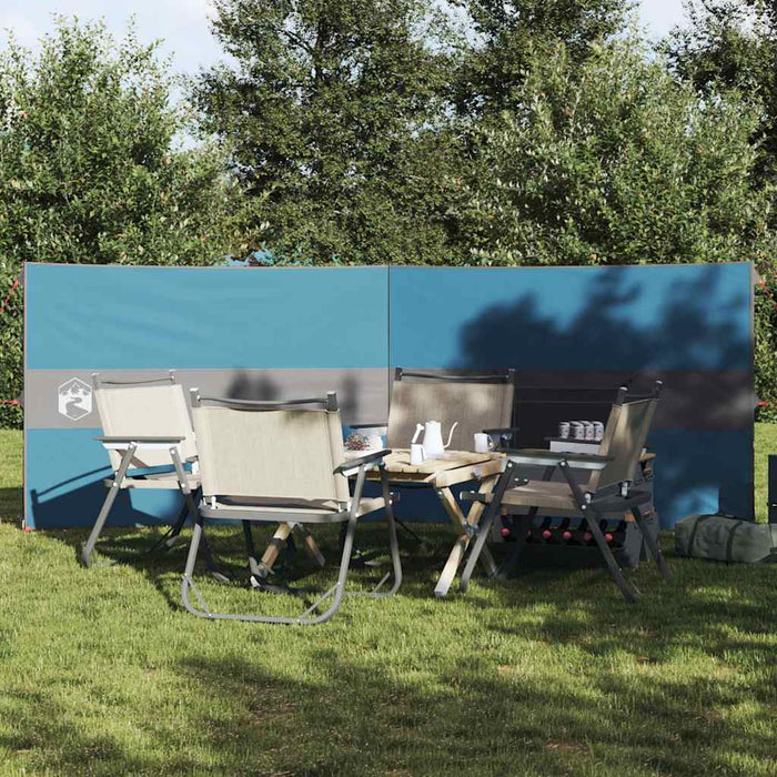 Paravan de camping, albastru, 344x120 cm, impermeabil - WALTI WALTI