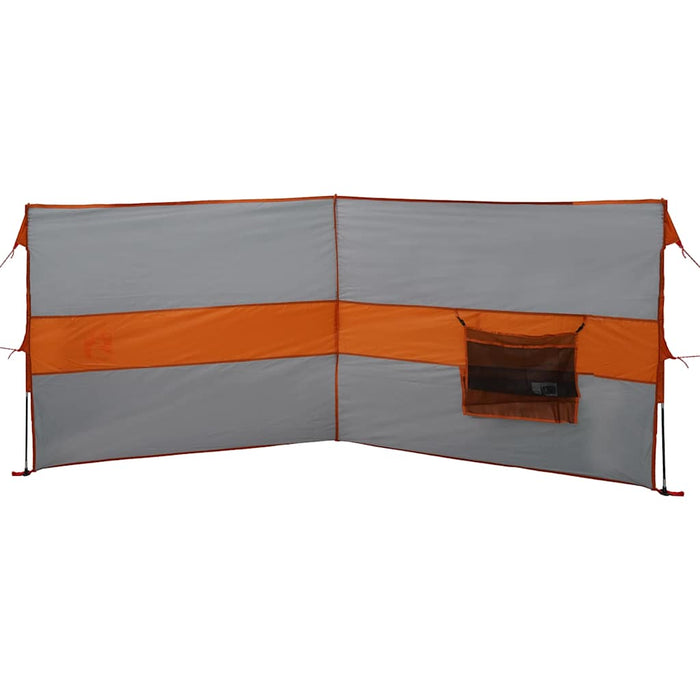 Paravan de camping, gri/portocaliu, 344x120 c, impermeabil - WALTI WALTI