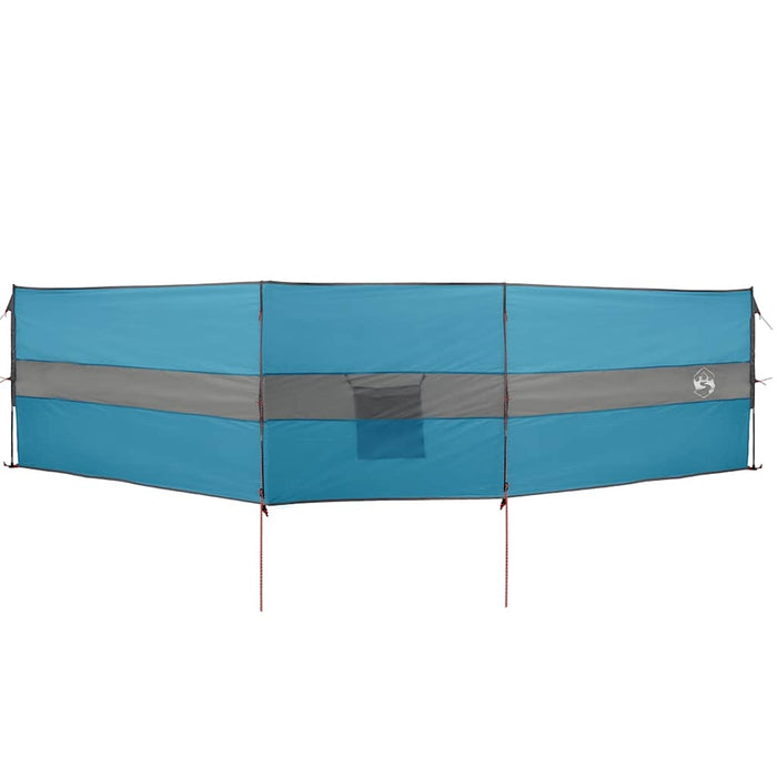 Paravan de camping, albastru, 490x123 cm, impermeabil - WALTI WALTI