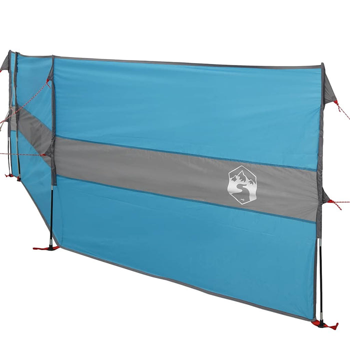 Paravan de camping, albastru, 490x123 cm, impermeabil - WALTI WALTI