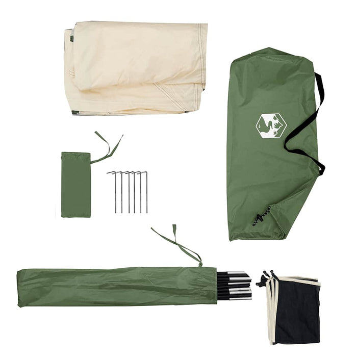 Paravan de camping verde 340x130 cm impermeabil - WALTI WALTI