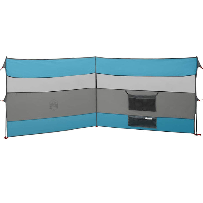 Paravan de camping, albastru, 340x130 cm, impermeabil - WALTI WALTI