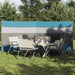 Paravan de camping, albastru, 340x130 cm, impermeabil - WALTI WALTI