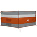 Paravan de camping, gri/portocaliu, 340x130 cm, impermeabil - WALTI WALTI