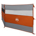 Paravan de camping, gri/portocaliu, 340x130 cm, impermeabil - WALTI WALTI