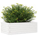 Jardinieră de grădină, alb, 70x40x23 cm, lemn masiv de pin - WALTI WALTI