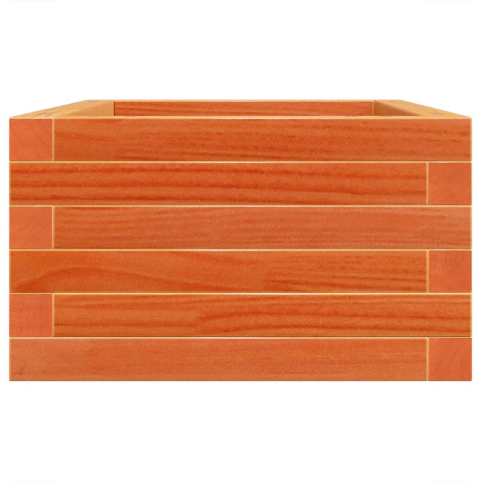 Jardinieră de grădină, maro ceruit, 70x40x23 cm, lemn masiv pin - WALTI WALTI