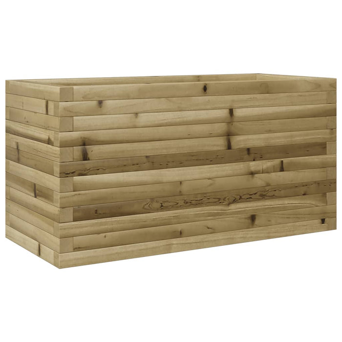 Jardinieră de grădină, 90x40x45,5 cm, lemn de pin impregnat - WALTI WALTI