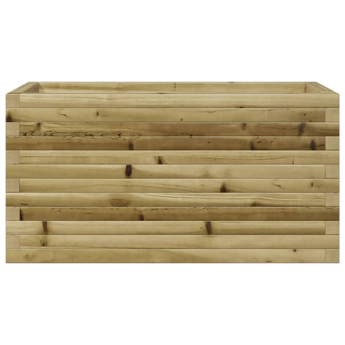 Jardinieră de grădină, 90x40x45,5 cm, lemn de pin impregnat - WALTI WALTI