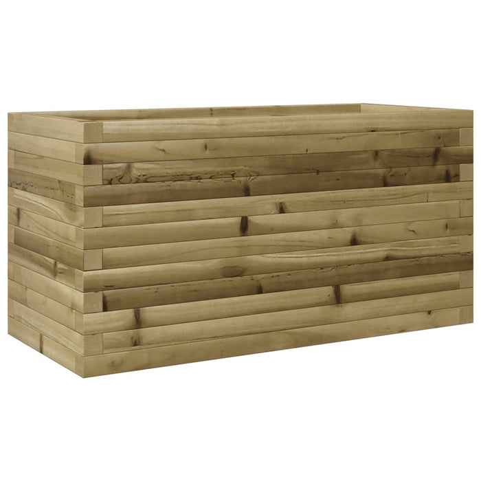 Jardinieră de grădină, 90x40x45,5 cm, lemn de pin impregnat - WALTI WALTI