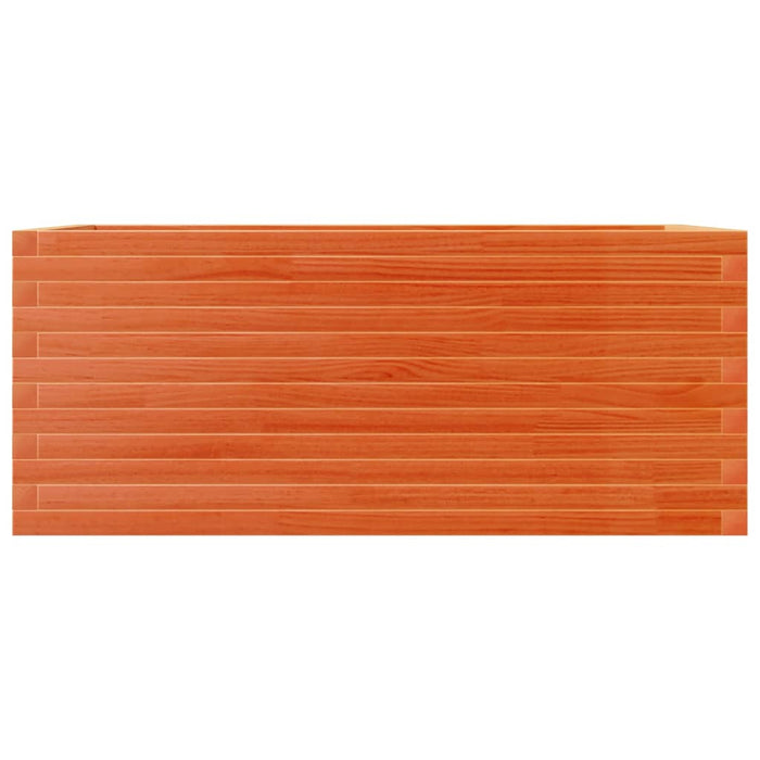Jardinieră grădină, maro ceruit, 110x60x45,5 cm, lemn masiv pin - WALTI WALTI