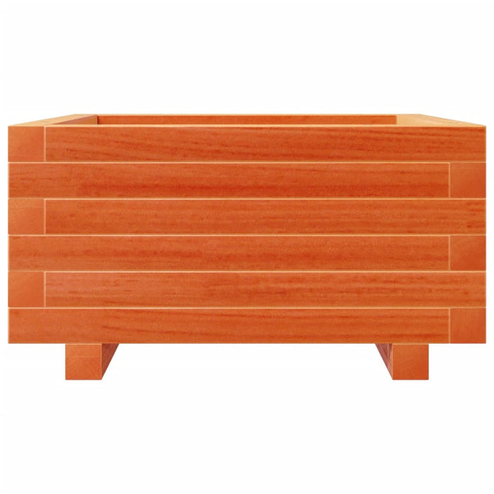 Jardinieră grădină, maro ceruit, 50x50x26,5 cm, lemn masiv pin - WALTI WALTI