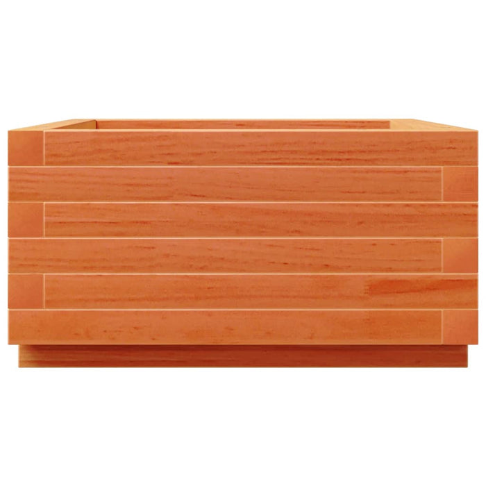 Jardinieră grădină, maro ceruit, 50x50x26,5 cm, lemn masiv pin - WALTI WALTI