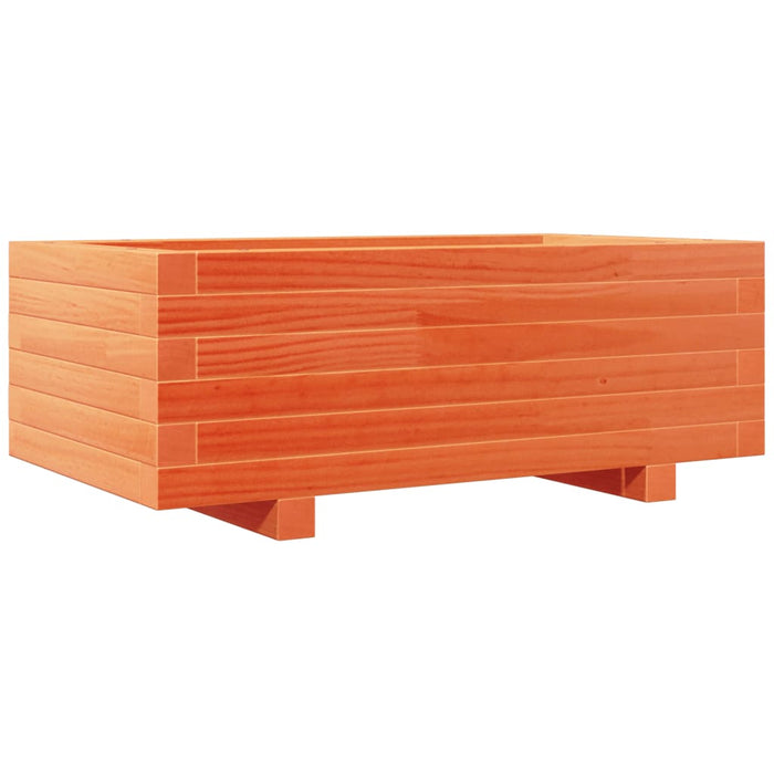 Jardinieră grădină, maro ceruit, 70x40x26,5 cm, lemn masiv pin - WALTI WALTI