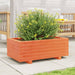 Jardinieră grădină, maro ceruit, 70x40x26,5 cm, lemn masiv pin - WALTI WALTI
