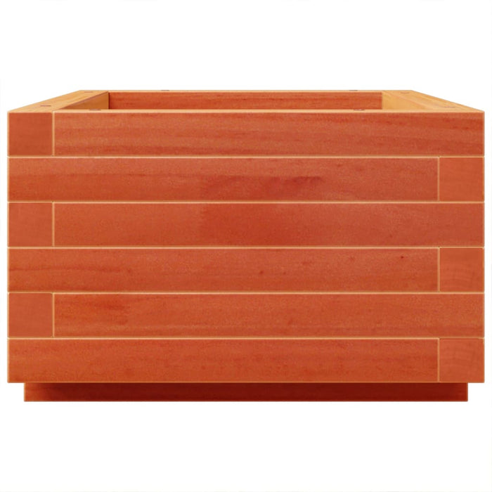 Jardinieră grădină, maro ceruit, 70x40x26,5 cm, lemn masiv pin - WALTI WALTI