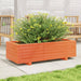 Jardinieră grădină, maro ceruit, 90x40x26,5 cm, lemn masiv pin - WALTI WALTI
