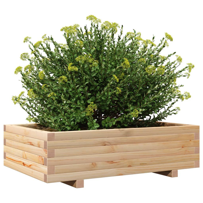 Jardinieră de grădină, 90x60x26,5 cm, lemn masiv de pin - WALTI WALTI